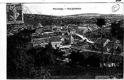 Ville de POULANGY Carte postale ancienne