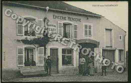 Ville de PRAYE Carte postale ancienne