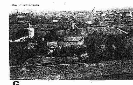 Ville de PUTTELANGELESTHIONVILLE Carte postale ancienne