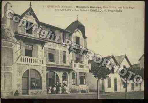 Ville de QUIBERON Carte postale ancienne