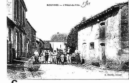 Ville de ROUVRESENWOEVRE Carte postale ancienne