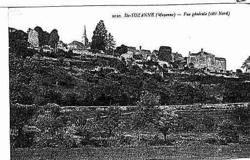 Ville de SAINTESUZANNE Carte postale ancienne