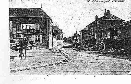 Ville de SAINTHILAIRELEPETIT Carte postale ancienne