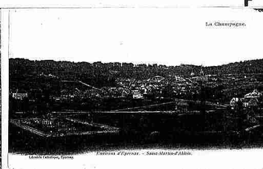 Ville de SAINTMARTIND\'ABLOIS Carte postale ancienne