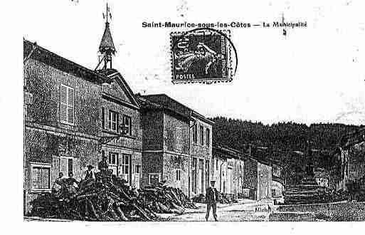 Ville de SAINTMAURICESOUSLESCOTES Carte postale ancienne