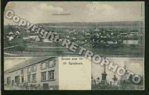 Ville de SPICHEREN Carte postale ancienne