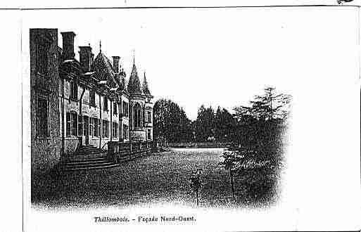 Ville de THILLOMBOIS Carte postale ancienne