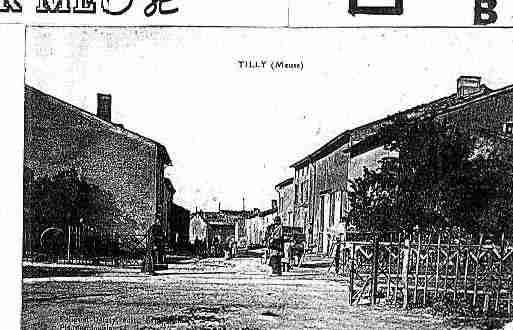 Ville de TILLYSURMEUSE Carte postale ancienne