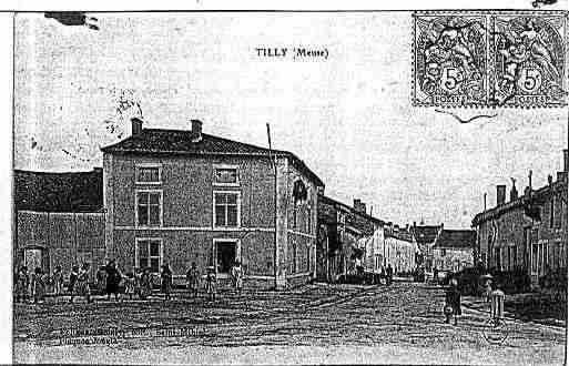 Ville de TILLYSURMEUSE Carte postale ancienne