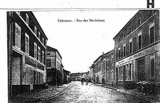 Ville de TREVERAY Carte postale ancienne