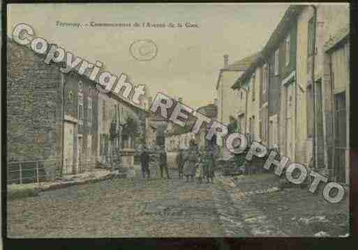 Ville de TREVERAY Carte postale ancienne