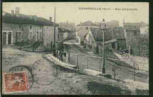 Ville de VADONVILLE Carte postale ancienne