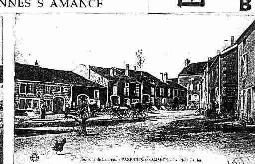 Ville de VARENNESSURAMANCE Carte postale ancienne