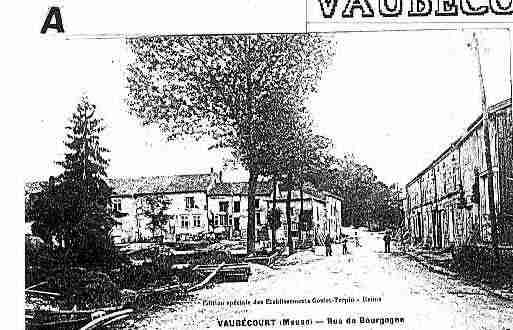Ville de VAUBECOURT Carte postale ancienne