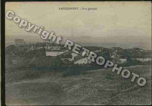 Ville de VAUDEMONT Carte postale ancienne