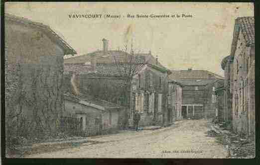 Ville de VAVINCOURT Carte postale ancienne