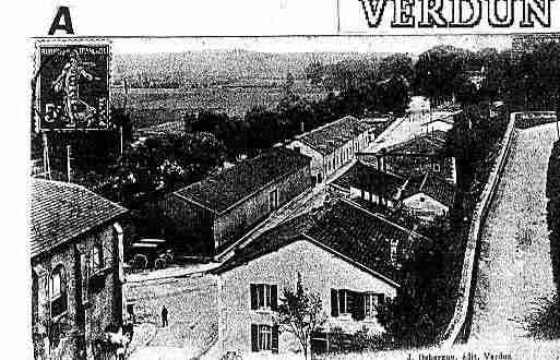 Ville de VERDUN Carte postale ancienne