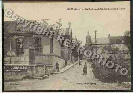 Ville de VERZY Carte postale ancienne