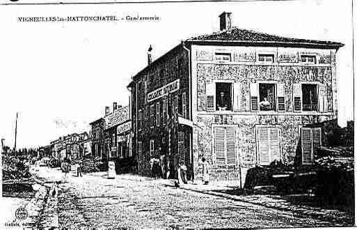 Ville de VIGNEULLESLESHATTONCHATEL Carte postale ancienne