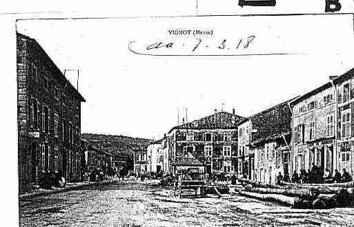 Ville de VIGNOT Carte postale ancienne