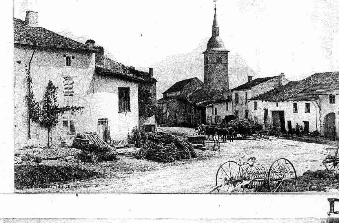 Ville de VILLACOURT Carte postale ancienne