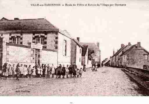 Ville de VILLEENTARDENOIS Carte postale ancienne