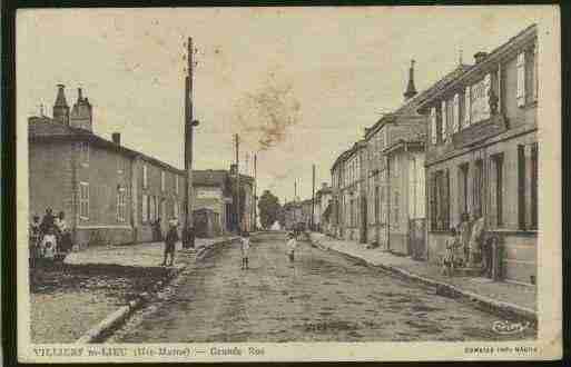 Ville de VILLIERSENLIEU Carte postale ancienne