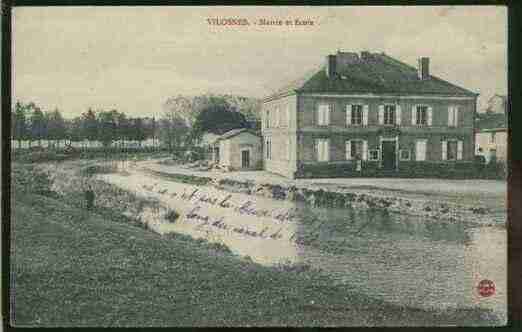 Ville de VILOSNESHARAUMONT Carte postale ancienne