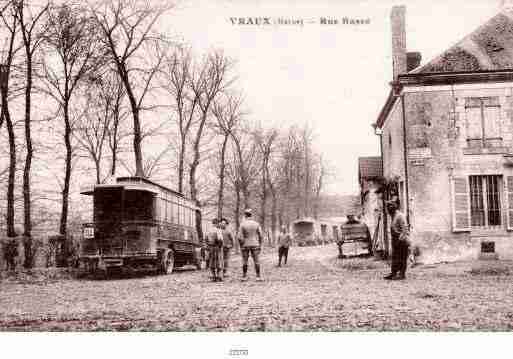 Ville de VRAUX Carte postale ancienne