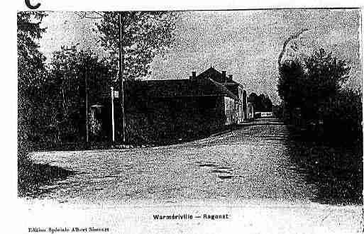 Ville de WARMERIVILLE Carte postale ancienne