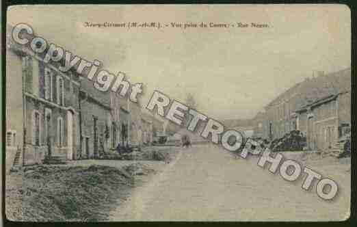 Ville de XIVRYCIRCOURT Carte postale ancienne