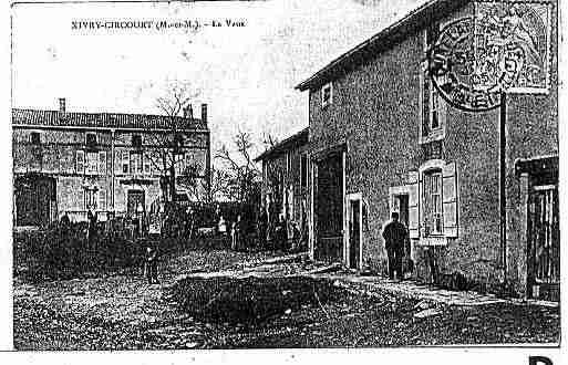 Ville de XIVRYCIRCOURT Carte postale ancienne