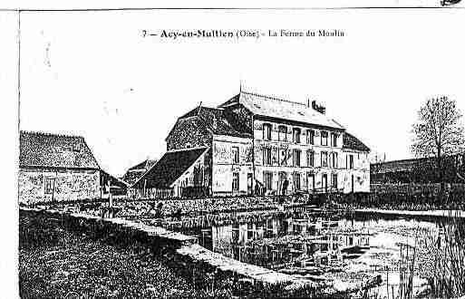 Ville de ACYENMULTIEN Carte postale ancienne