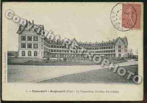 Ville de ANGICOURT Carte postale ancienne