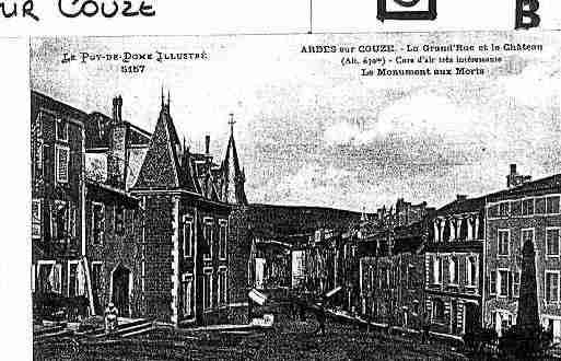 Ville de ARDES Carte postale ancienne