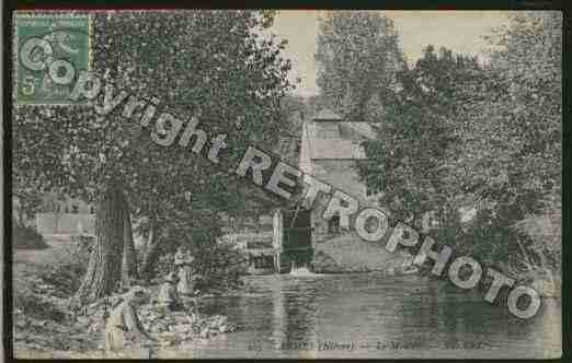 Ville de ARMES Carte postale ancienne