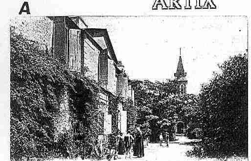 Ville de ARTIX Carte postale ancienne