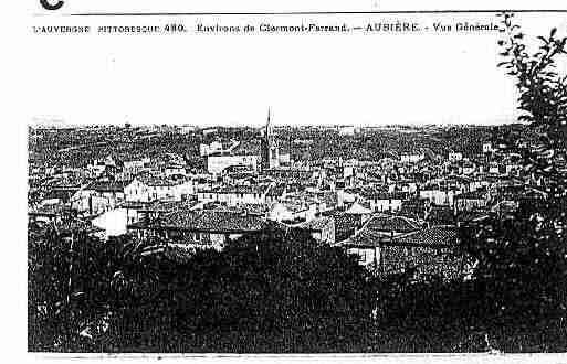 Ville de AUBIERE Carte postale ancienne