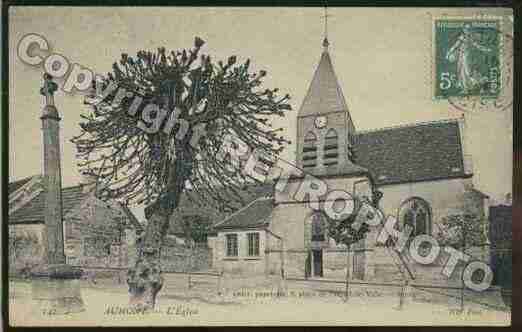 Ville de AUMONT Carte postale ancienne