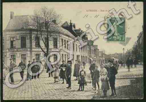 Ville de AVESNESSURHELPE Carte postale ancienne