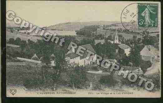 Ville de AYDAT Carte postale ancienne