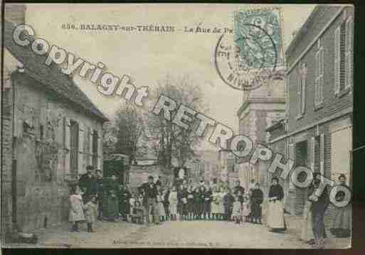 Ville de BALAGNYSURTHERAIN Carte postale ancienne