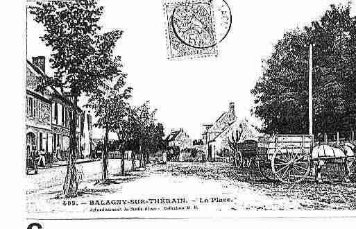 Ville de BALAGNYSURTHERAIN Carte postale ancienne