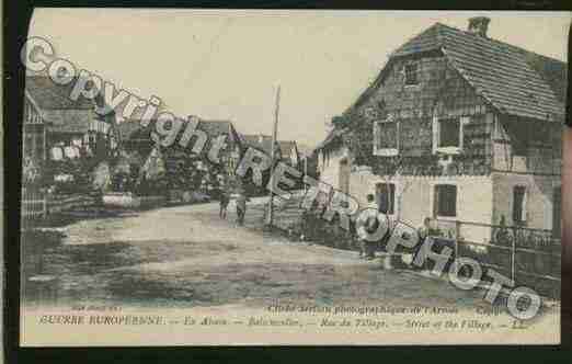 Ville de BALSCHWILLER Carte postale ancienne