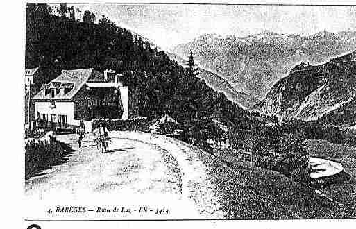 Ville de BAREGES Carte postale ancienne