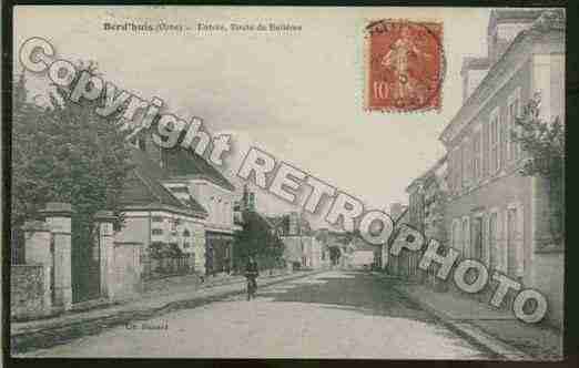 Ville de BERD\'HUIS Carte postale ancienne