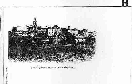 Ville de BILLOM Carte postale ancienne