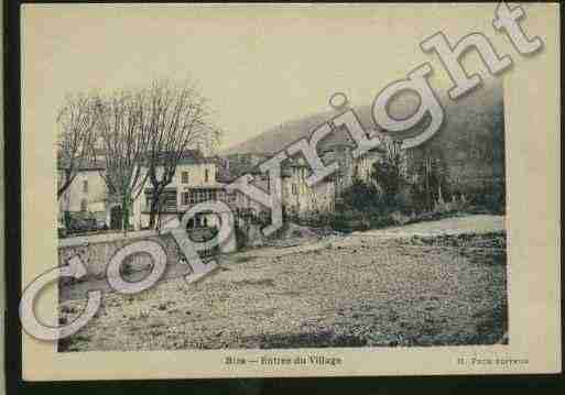 Ville de BIZEMINERVOIS Carte postale ancienne