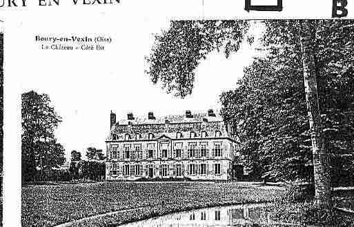 Ville de BOURYENVEXIN Carte postale ancienne