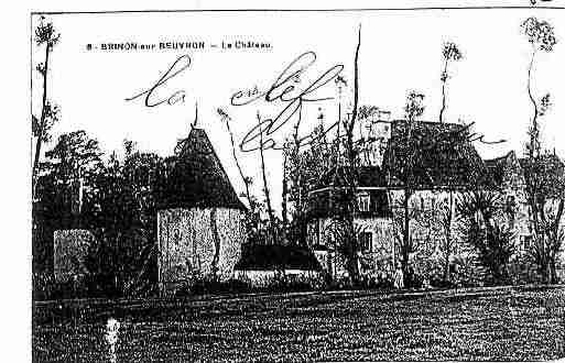 Ville de BRINONSURBEUVRON Carte postale ancienne